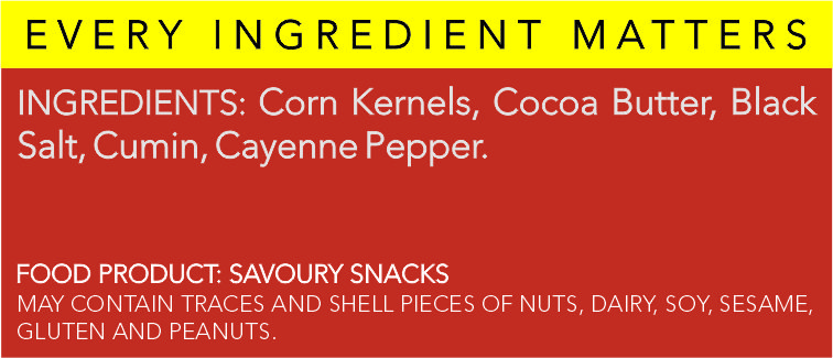 Chilli Cayenne Pepper Popcorn Mix (1 pack makes one Large tub of popcorn)