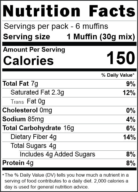 Pistachio, Rose & Cardamom muffin mix