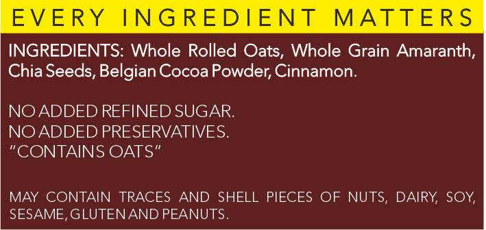 Belgian Chocolate O’meal