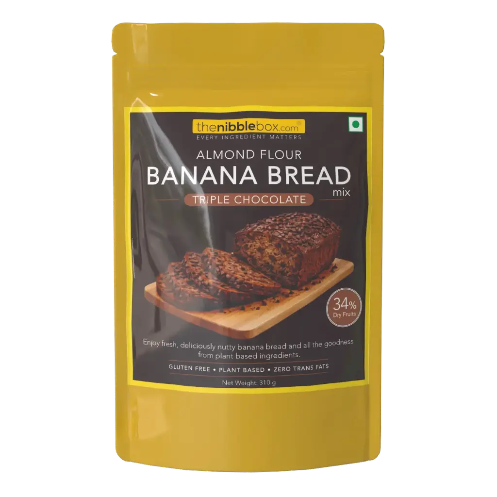Triple Chocolate Chip Almond flour Banana Bread mix
