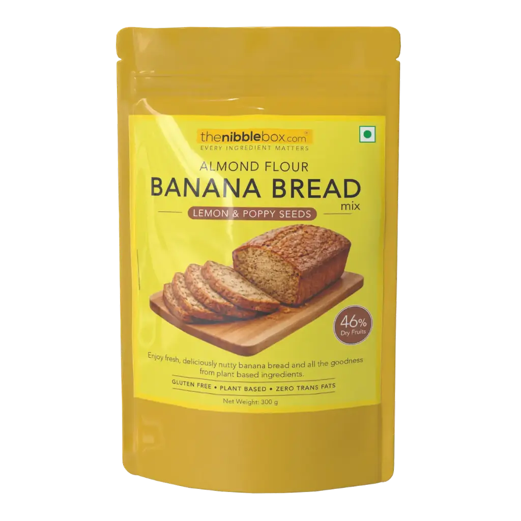 Lemon & Poppy seed Almond flour Banana Bread mix