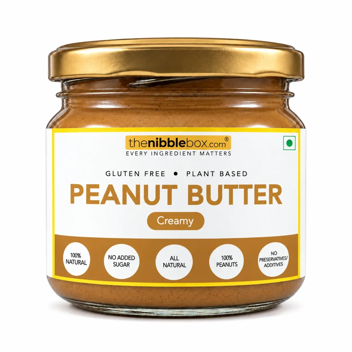 Peanut Butter Jar (Creamy, Unsweetened)