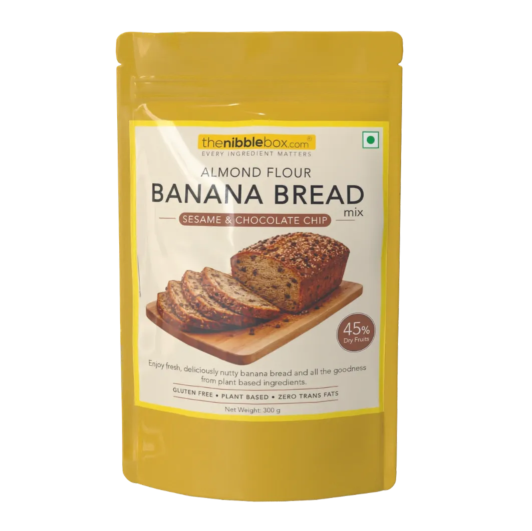 Sesame & Chocolate Chip Almond flour Banana Bread mix