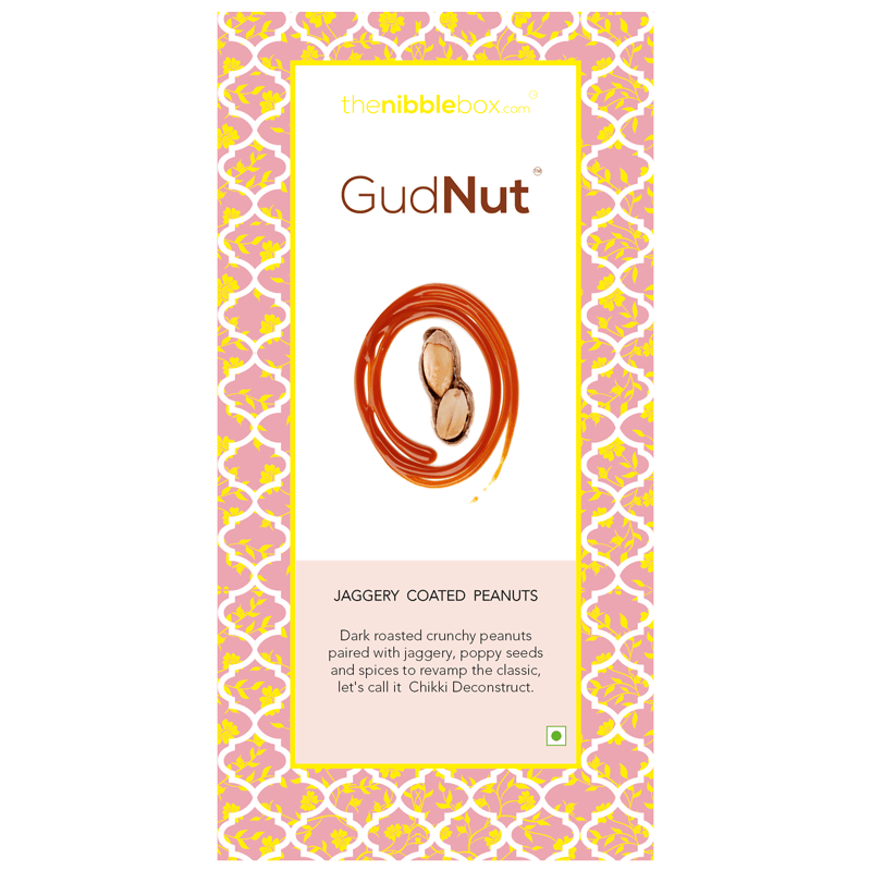GudNut Peanuts (jaggery coated peanuts) 200g