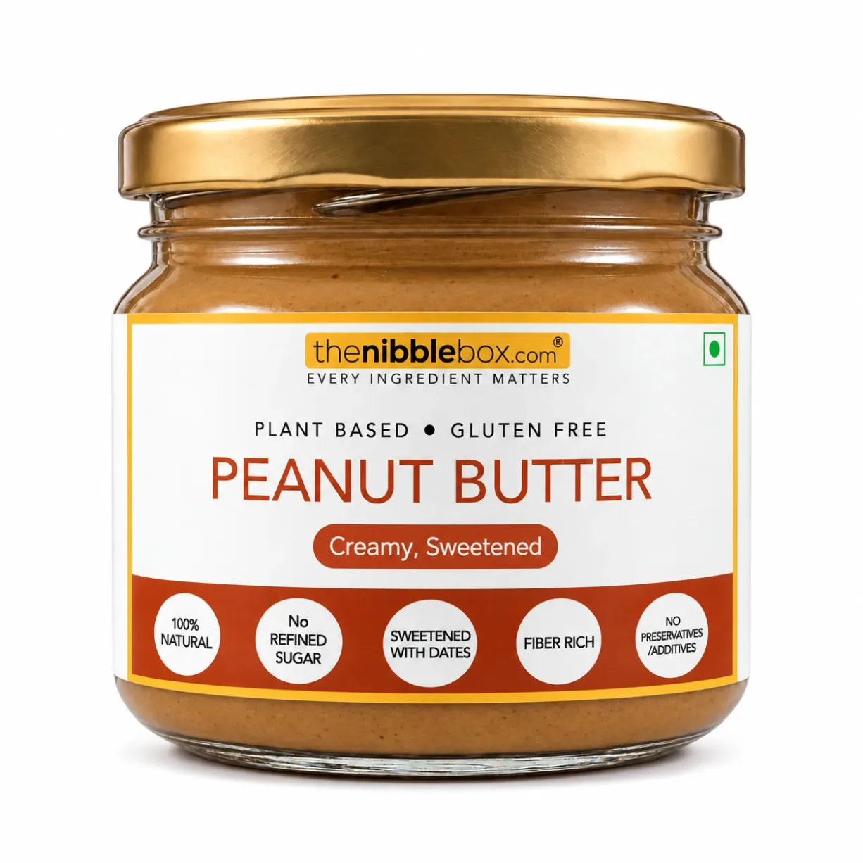 Peanut Butter (Creamy, Date Sweetened)