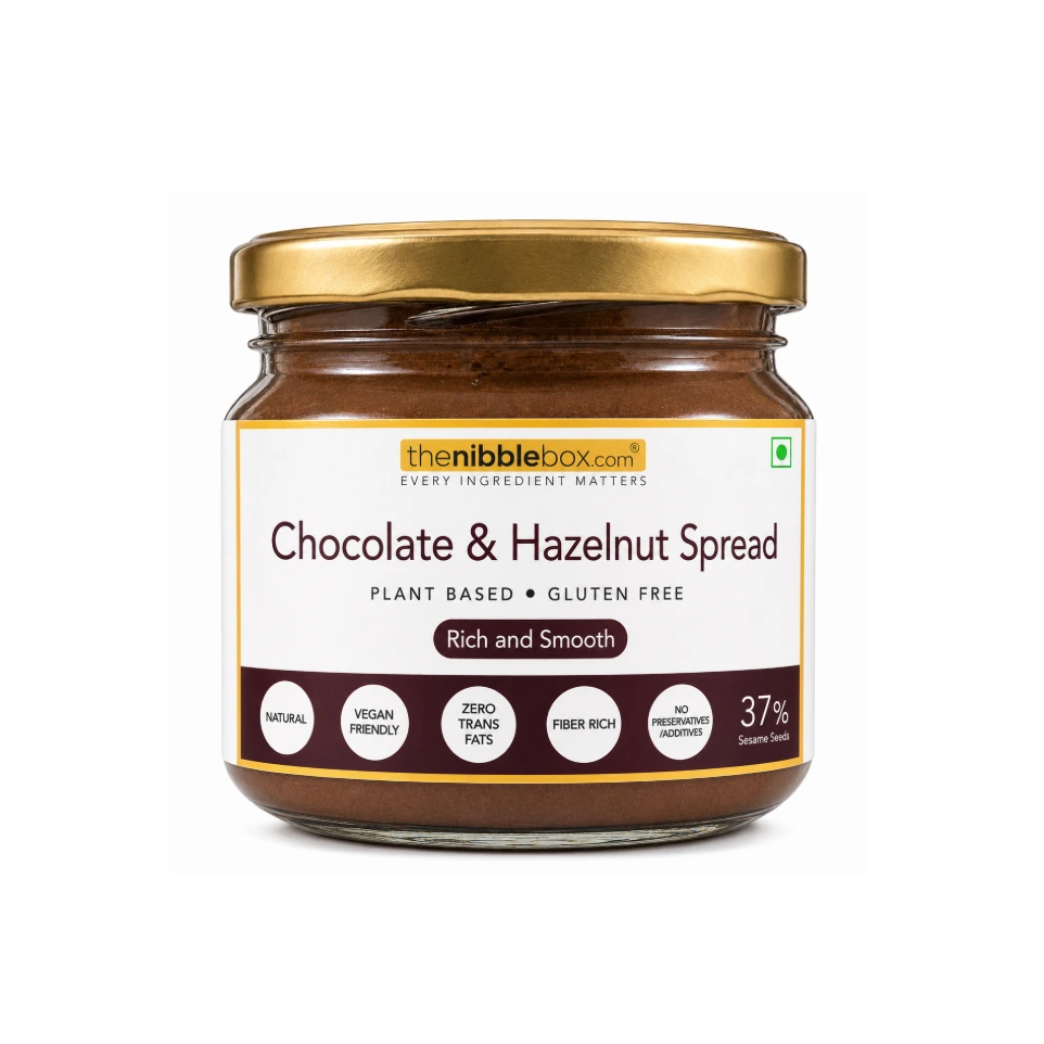 Chocolate & Hazelnut Spread (no added oil, all natural) (Jar (240g))