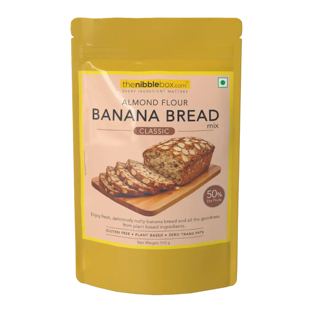 Classic Almond flour Banana Bread Mix (310g X 2)