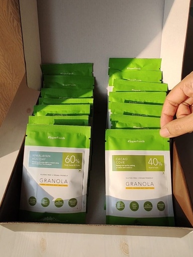 Assorted Sampler Box of Granola